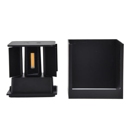 3.9in Wall Lamp Adjustable Light Angle Energy Saving Environmental Friendly Up Down Wall Light 90‑265V7W