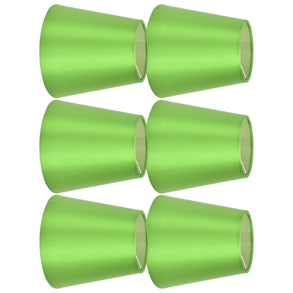 6PCS E14 Lamp Shade Fabric Lampshade Table Lamp Ceiling Lamp Shade for Bedroom Living RoomFluorescent Green PX157