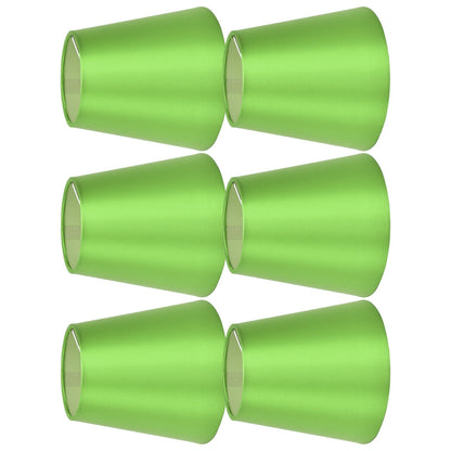 6PCS E14 Lamp Shade Fabric Lampshade Table Lamp Ceiling Lamp Shade for Bedroom Living RoomFluorescent Green PX157