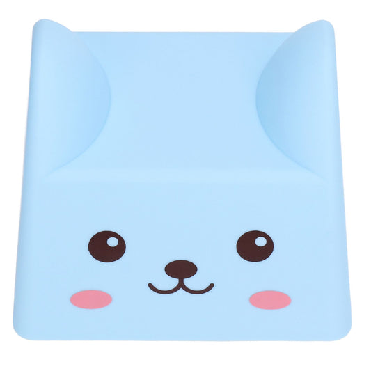 Night Lamp Exquisite Cute Blue Cat Shape White Light Source Interesting Decorative Lighting Device for Kids