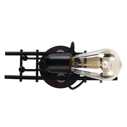 Wall Lamp Unique Design Exquisite Cute Beautiful Wall Decoration Light for Restaurants Bedrooms Cafes HotelsBlack