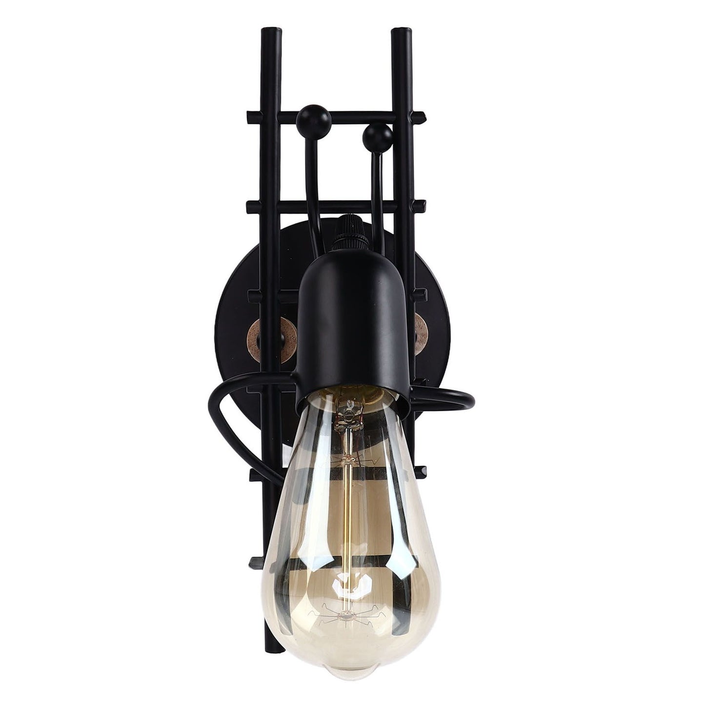 Wall Lamp Unique Design Exquisite Cute Beautiful Wall Decoration Light for Restaurants Bedrooms Cafes HotelsBlack