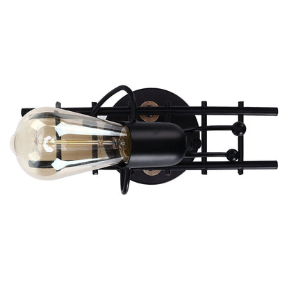 Wall Lamp Unique Design Exquisite Cute Beautiful Wall Decoration Light for Restaurants Bedrooms Cafes HotelsBlack