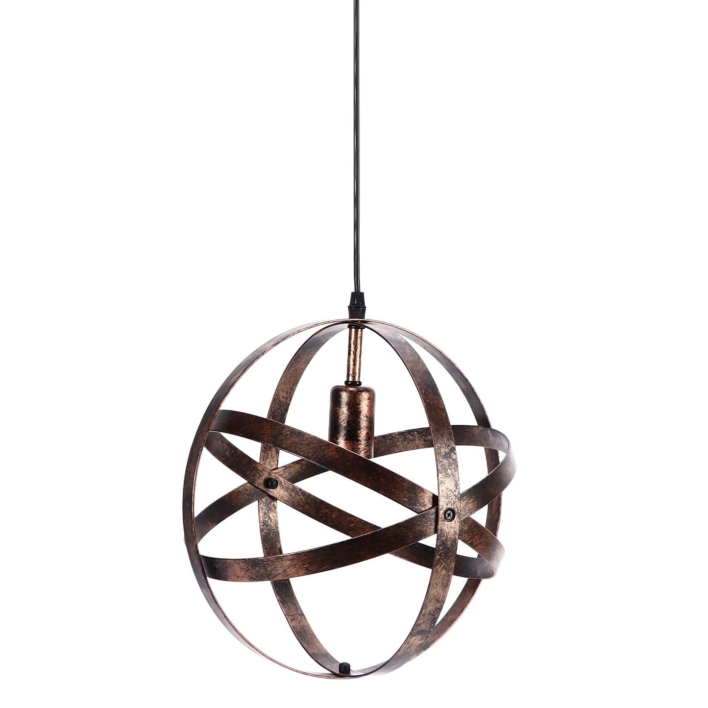 Ball Earth Chandelier Retro American Industry Warm Romantic Stable Firm Wall Lamp for Coffee Shop Store
