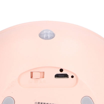 Night Light White Bunny Shape LED Kids Induction Night Lamp with USB Cable for Children's Room Bedroom