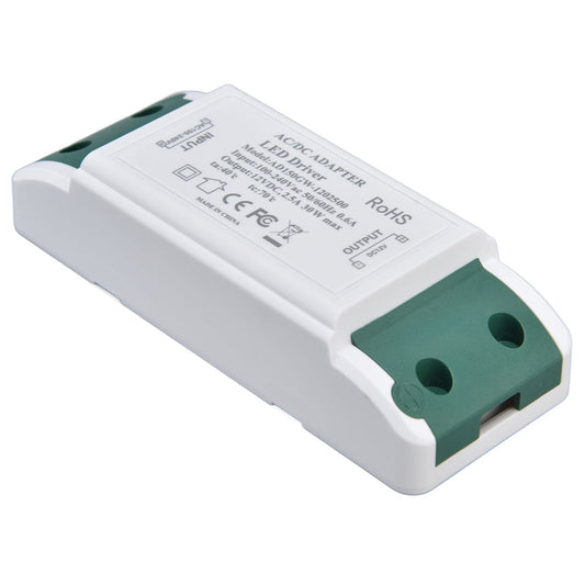 LED Driver 12V DC 30W 2.5A Constant Current Voltage LED Light Transformer for Home Decoration DIY Lamp AC 100‑240V