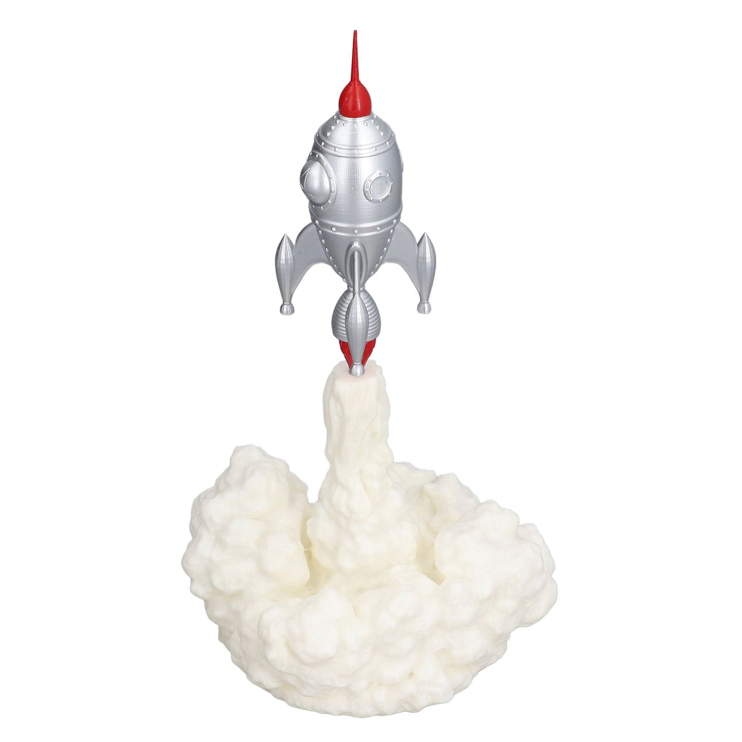 3D Rocket Lights Children's Accompanying Lights New Strange Lights 3D Printing Night Lights Bedroom Decoration