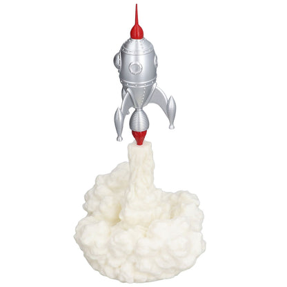 3D Rocket Lights Children's Accompanying Lights New Strange Lights 3D Printing Night Lights Bedroom Decoration