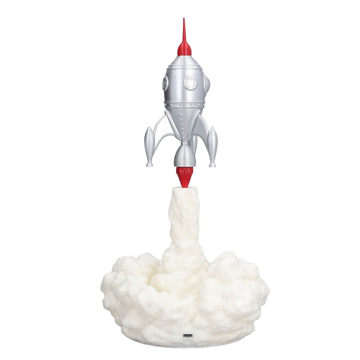 3D Rocket Lights Children's Accompanying Lights New Strange Lights 3D Printing Night Lights Bedroom Decoration