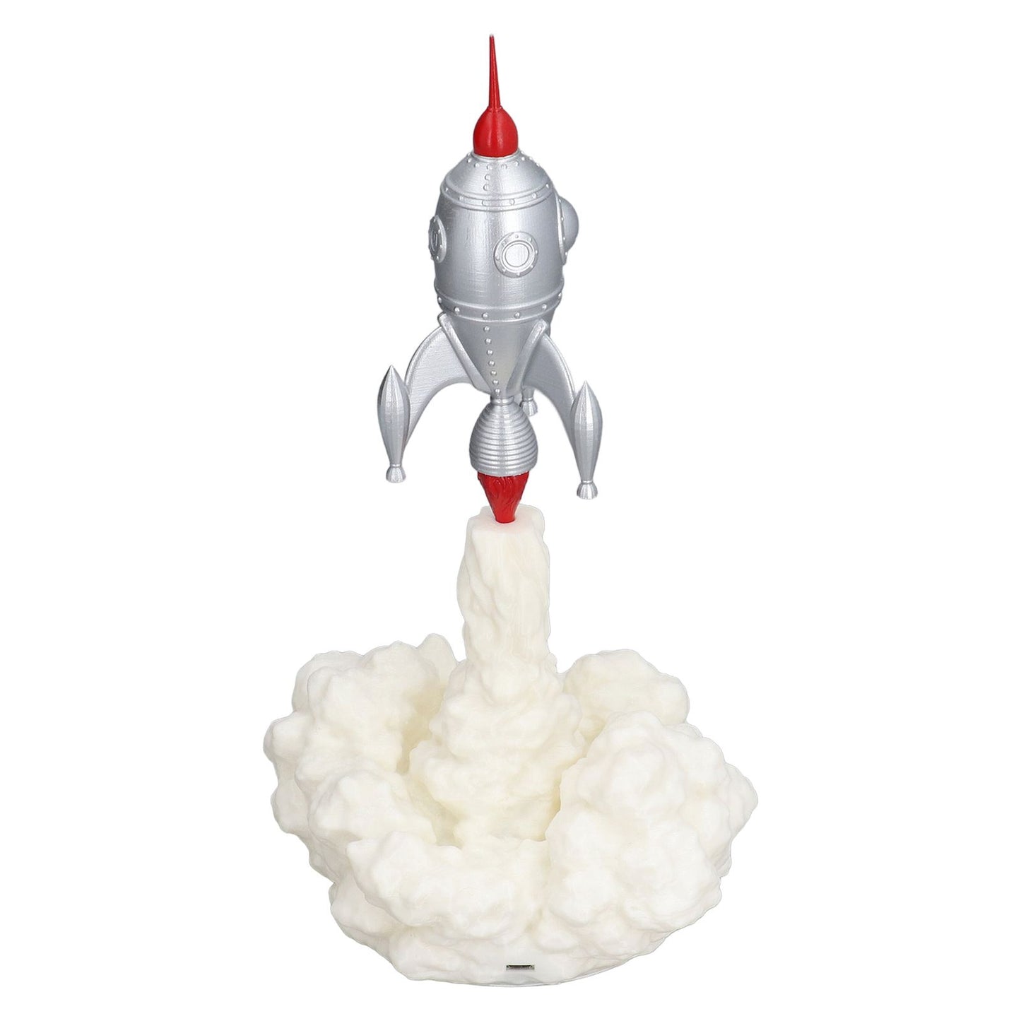 3D Rocket Lights Children's Accompanying Lights New Strange Lights 3D Printing Night Lights Bedroom Decoration