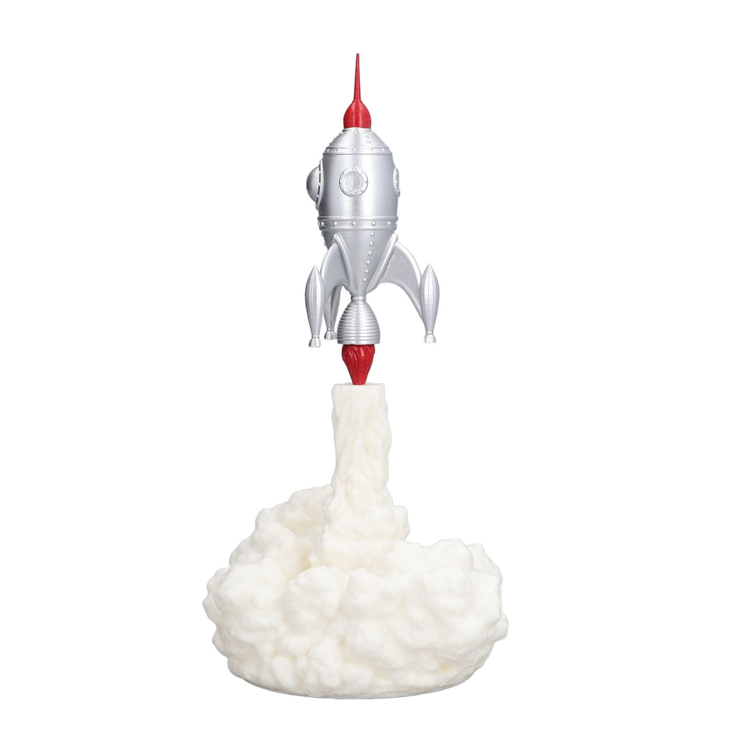 3D Rocket Lights Children's Accompanying Lights New Strange Lights 3D Printing Night Lights Bedroom Decoration