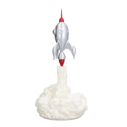 3D Rocket Lights Children's Accompanying Lights New Strange Lights 3D Printing Night Lights Bedroom Decoration