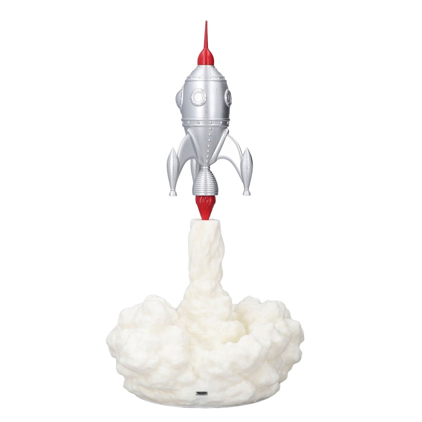 3D Rocket Lights Children's Accompanying Lights New Strange Lights 3D Printing Night Lights Bedroom Decoration