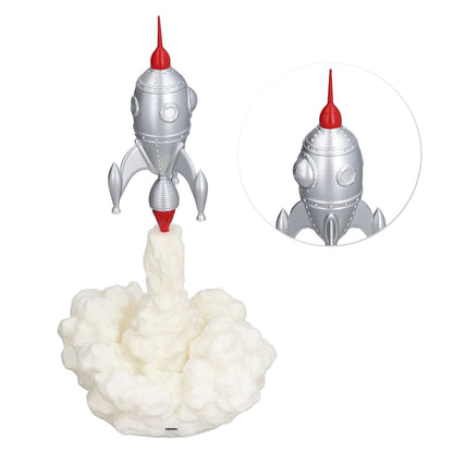 3D Rocket Lights Children's Accompanying Lights New Strange Lights 3D Printing Night Lights Bedroom Decoration