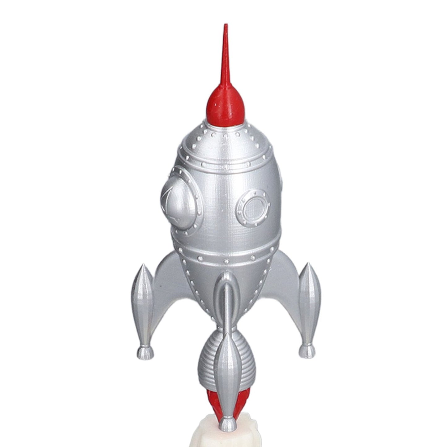 3D Rocket Lights Children's Accompanying Lights New Strange Lights 3D Printing Night Lights Bedroom Decoration