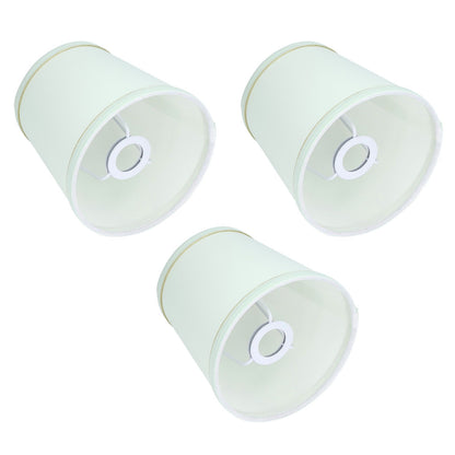 3pcs E14 Lamp Shade Modern Fabric Lamp Shade Cover for Dining Room Bedroom Corridor Kitchen