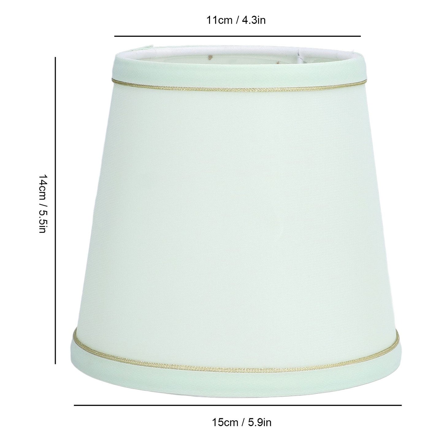 3pcs E14 Lamp Shade Modern Fabric Lamp Shade Cover for Dining Room Bedroom Corridor Kitchen