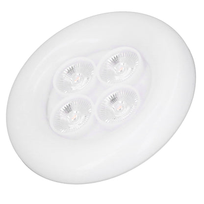 E27 LED Ceiling Light 38W Garage Lamp RGB Energy Saving 3 Mode Bedroom Light 165V‑265V