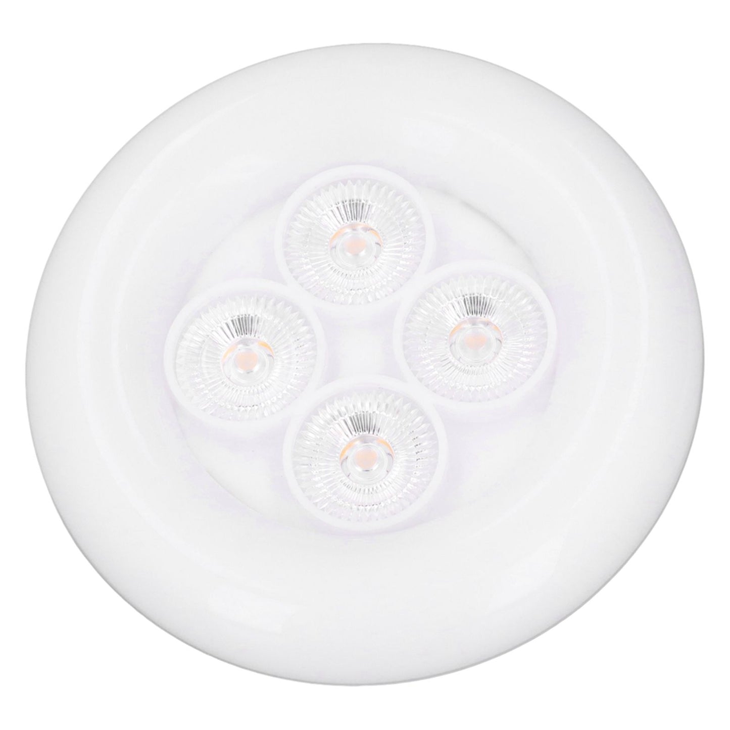 E27 LED Ceiling Light 38W Garage Lamp RGB Energy Saving 3 Mode Bedroom Light 165V‑265V