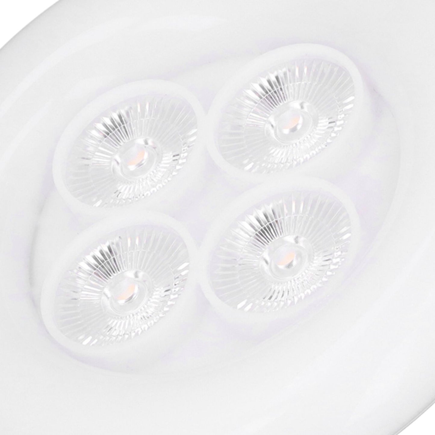 E27 LED Ceiling Light 38W Garage Lamp RGB Energy Saving 3 Mode Bedroom Light 165V‑265V