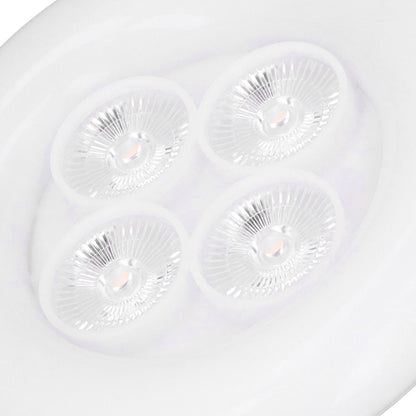 E27 LED Ceiling Light 38W Garage Lamp RGB Energy Saving 3 Mode Bedroom Light 165V‑265V