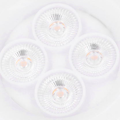 E27 LED Ceiling Light 38W Garage Lamp RGB Energy Saving 3 Mode Bedroom Light 165V‑265V
