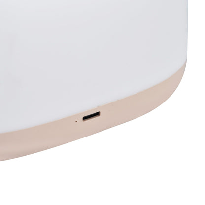 Nursery Night Light LED 3000K Color Temperature Warm White Portable Easy Rechargeable Stepless Dimming Night Light Lamp