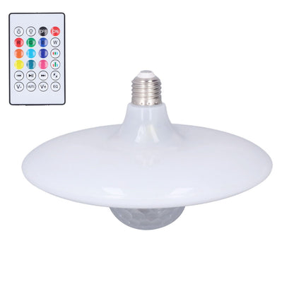 LED Projection Light Bluetooth Lamp Dynamic Ripple Effect E27 RGB Remote Control 24W 85‑265V