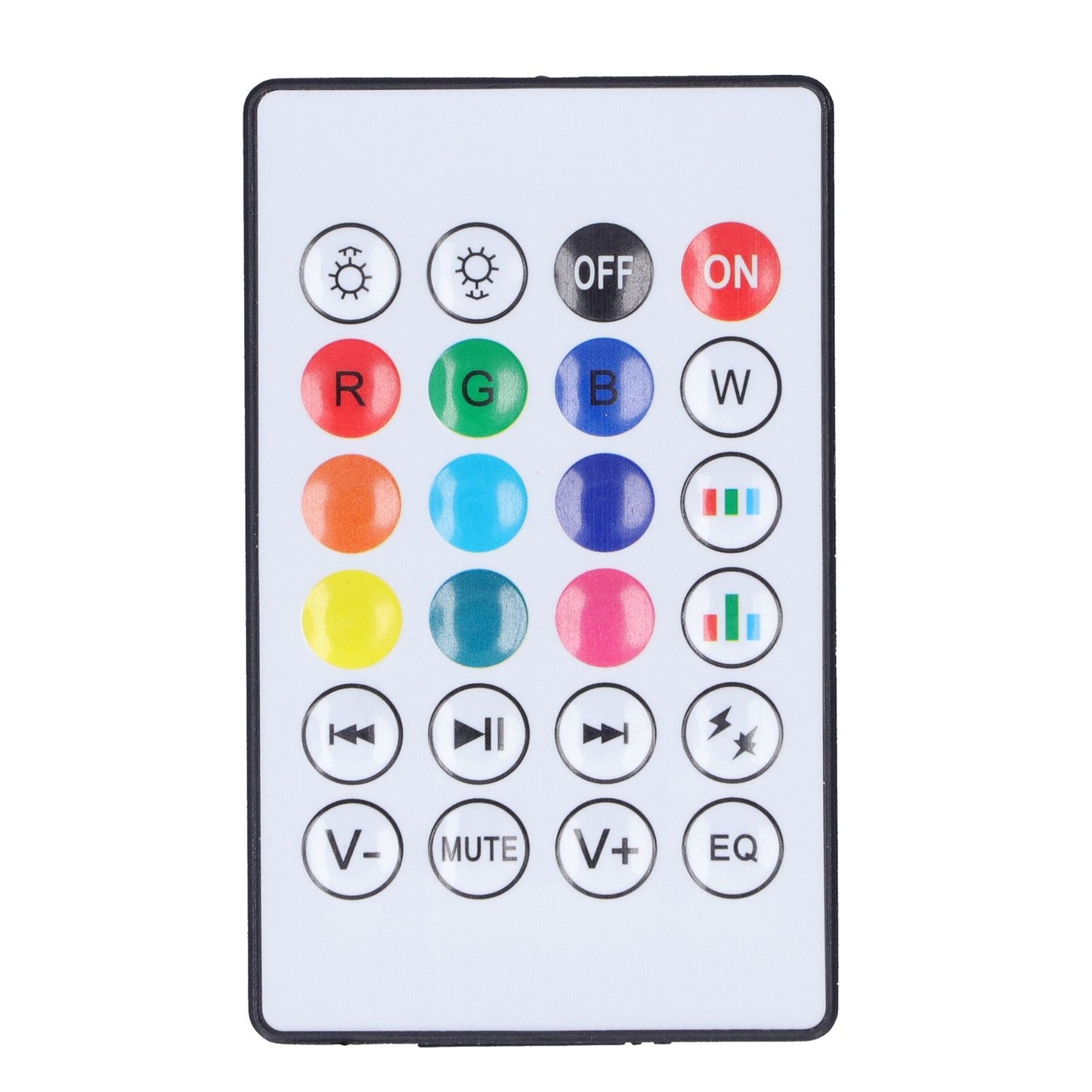 LED Projection Light Bluetooth Lamp Dynamic Ripple Effect E27 RGB Remote Control 24W 85‑265V