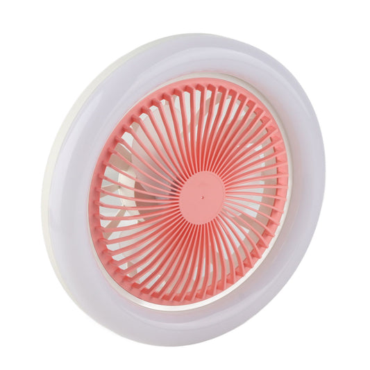 Ceiling Fan Light Small E27 30W Silent Adjustable LED Fan Lamp for Kids Room Bedroom 85‑265V