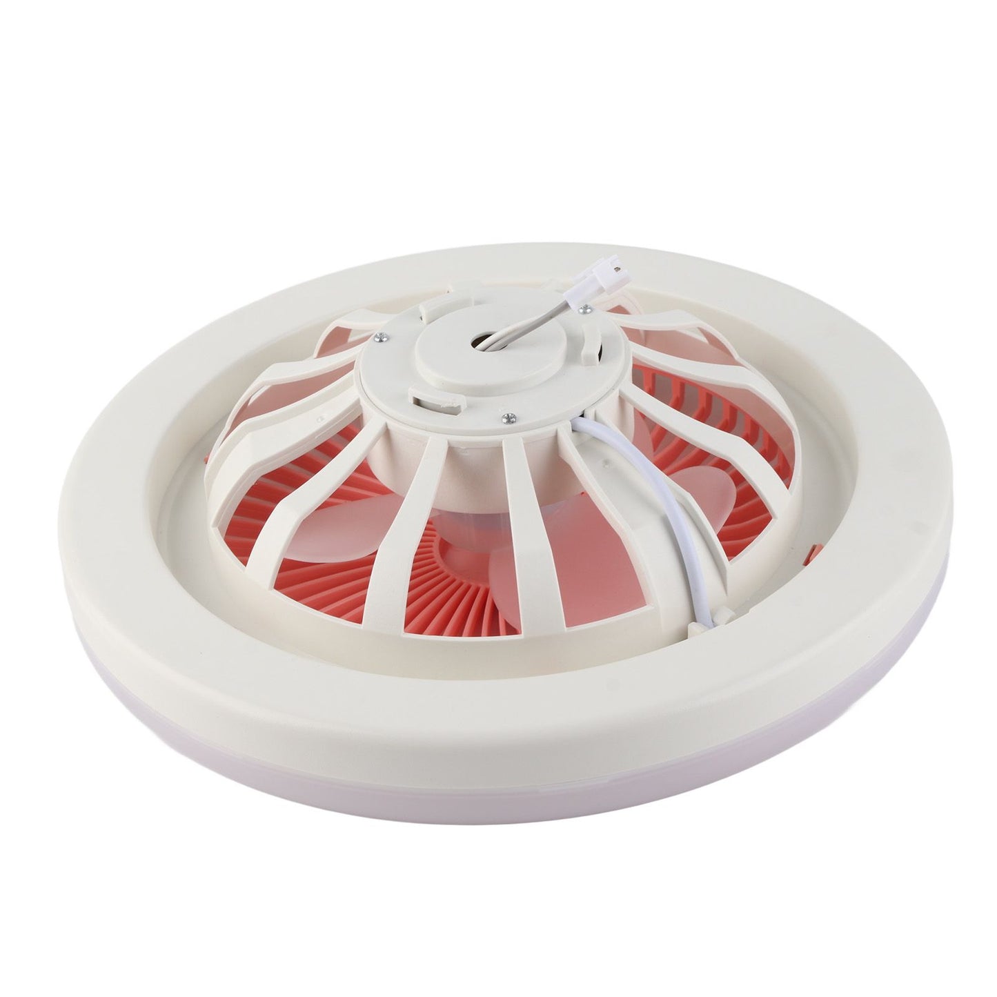 Ceiling Fan Light Small E27 30W Silent Adjustable LED Fan Lamp for Kids Room Bedroom 85‑265V