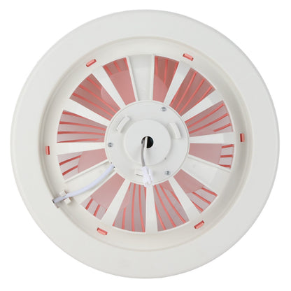 Ceiling Fan Light Small E27 30W Silent Adjustable LED Fan Lamp for Kids Room Bedroom 85‑265V