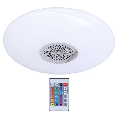 24W E27 RGB Color Changing Music Lamp with Remote Control Smart Music Speaker Ceiling Light 85‑265V