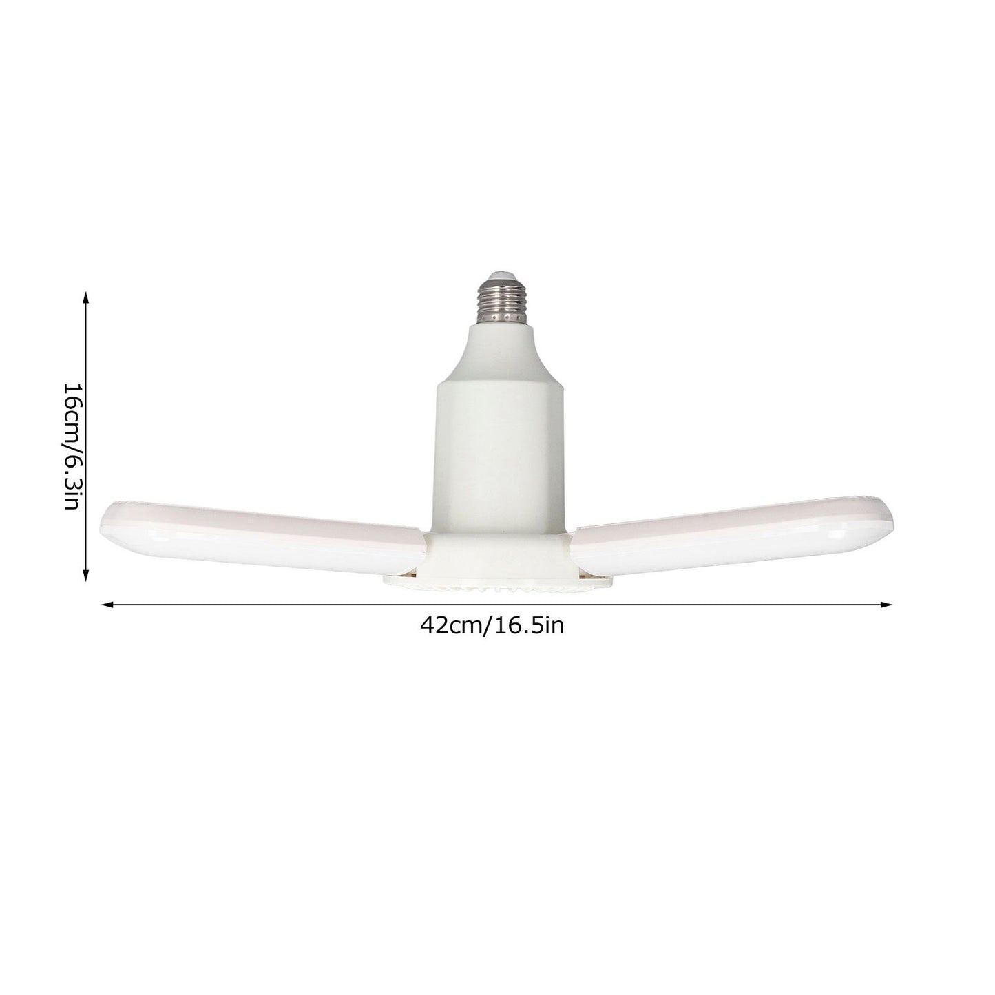 Deformable Lamp Energy Saving Environmental RGB Color Light Foldable Design LED Garage Light 86V‑265V