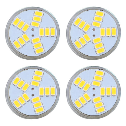 4Pcs MR11 LED Bulb 5W 500lm Bulb Replacement with 15 Beads Double Pin Base for Spotlight Landscape LampWarm White