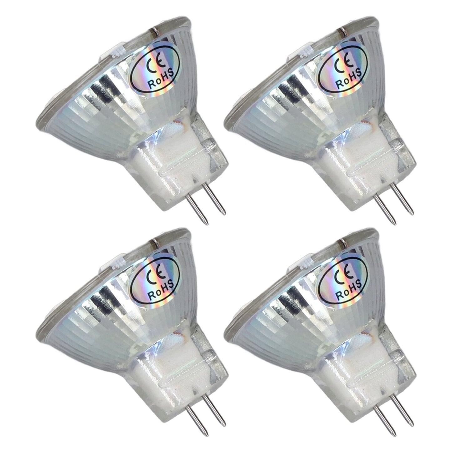 4Pcs MR11 LED Bulb 5W 500lm Bulb Replacement with 15 Beads Double Pin Base for Spotlight Landscape LampWarm White