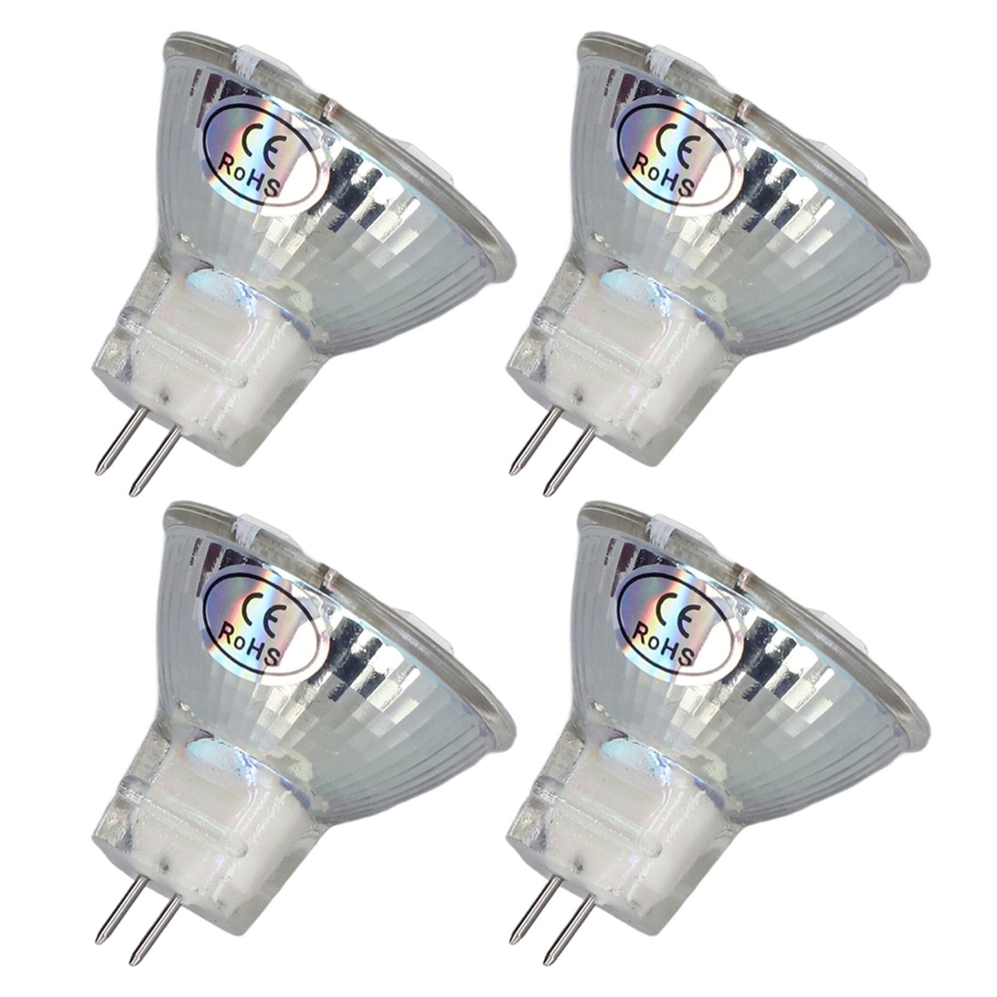 4Pcs MR11 LED Bulb 5W 500lm Bulb Replacement with 15 Beads Double Pin Base for Spotlight Landscape LampWarm White