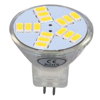 4Pcs MR11 LED Bulb 5W 500lm Bulb Replacement with 15 Beads Double Pin Base for Spotlight Landscape LampWarm White
