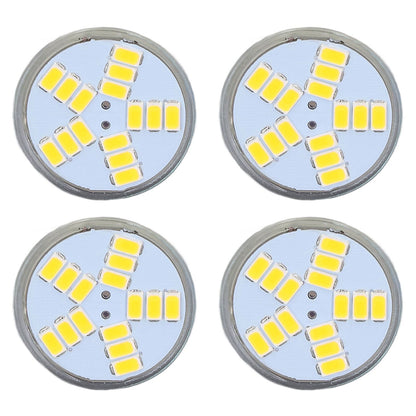4Pcs MR11 LED Bulb 5W 500lm Bulb Replacement with 15 Beads Double Pin Base for Spotlight Landscape LampCold White