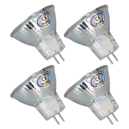 4Pcs MR11 LED Bulb 5W 500lm Bulb Replacement with 15 Beads Double Pin Base for Spotlight Landscape LampCold White