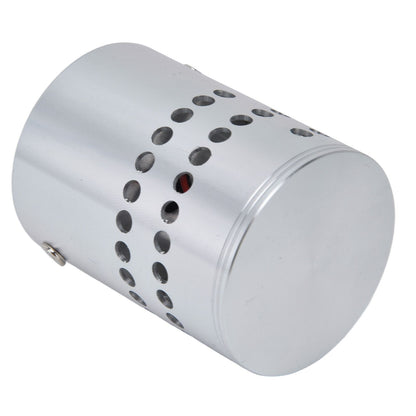 LED Aluminum Spiral Hole Wall Light Corrosion Resistance 3W Dimmable Spiral Lamp for Porch Living RoomYellow