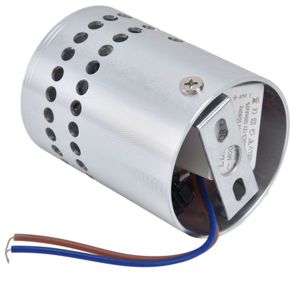 LED Aluminum Spiral Hole Wall Light Corrosion Resistance 3W Dimmable Spiral Lamp for Porch Living RoomYellow
