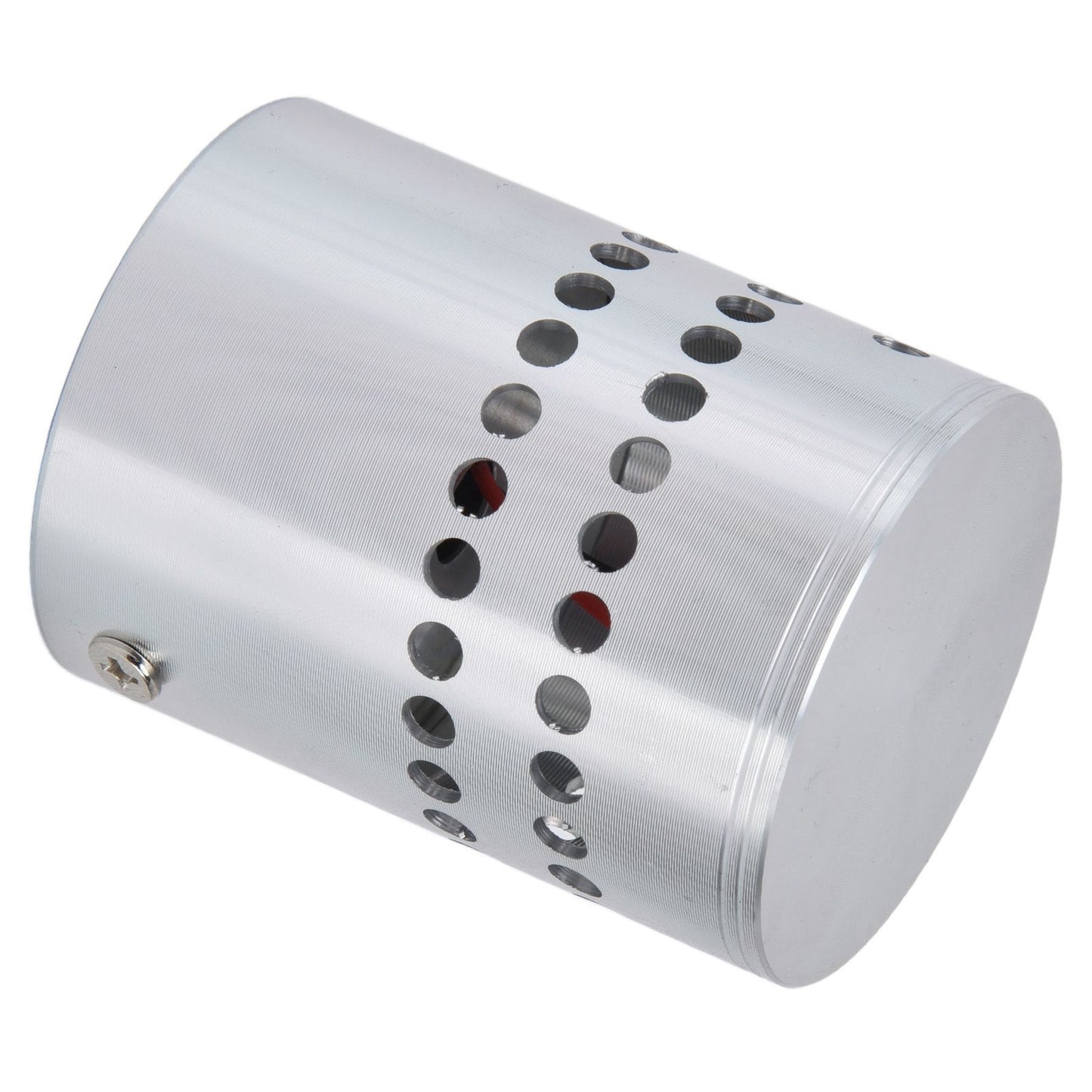 LED Aluminum Spiral Hole Wall Light Corrosion Resistance 3W Dimmable Spiral Lamp for Porch Living RoomYellow