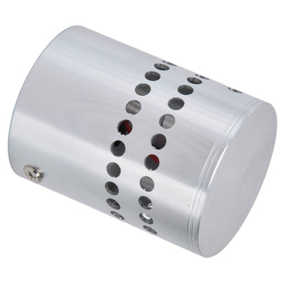 LED Aluminum Spiral Hole Wall Light Corrosion Resistance 3W Dimmable Spiral Lamp for Porch Living RoomYellow