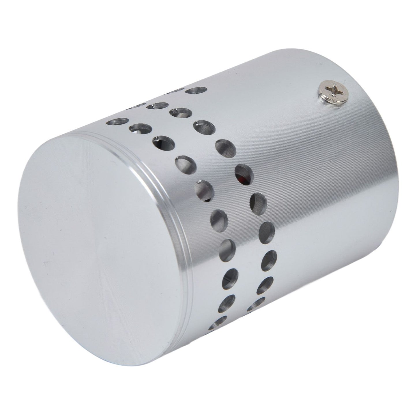 LED Aluminum Spiral Hole Wall Light Corrosion Resistance 3W Dimmable Spiral Lamp for Porch Living RoomYellow