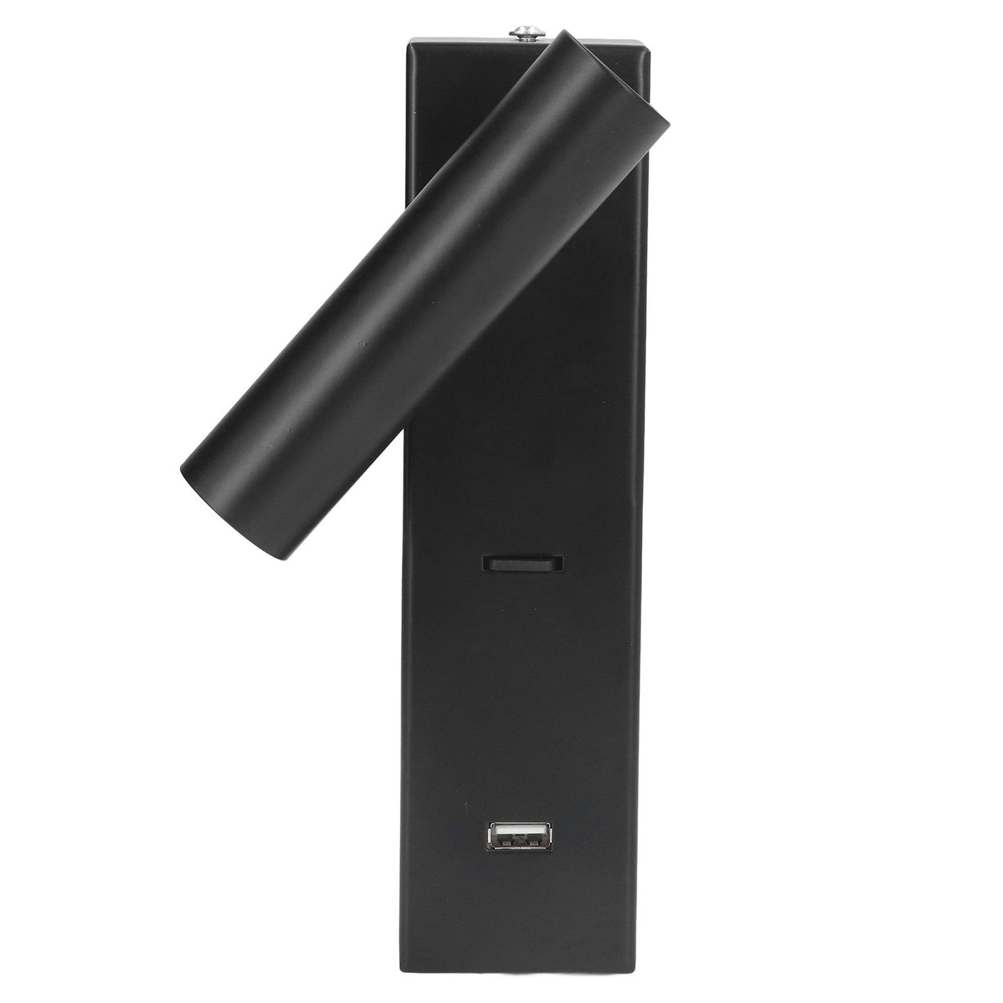 Wall Mounted Reading Light Minimalist Fashion LED Wall Lamp with Switch USB Port for Indoor Bedroom 100‑240V