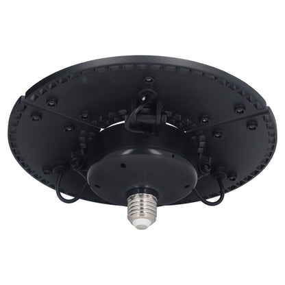 LED Bay Light 60W Waterproof 288 Lamp Beads Foldable 3 Leaf E26 E27 Garage Light for Basements 100 to 277V