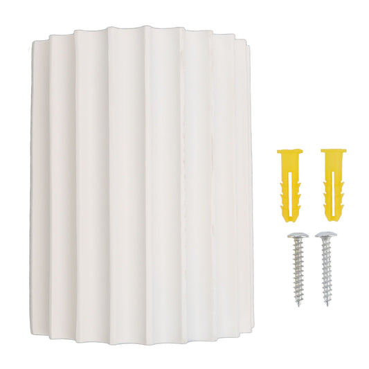 LED Wall Light G9 Lamp Holders Simple Beautiful Decorative Wall Lamp for Bedroom Living Room Entrance 100‑240V White