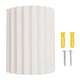 LED Wall Light G9 Lamp Holders Simple Beautiful Decorative Wall Lamp for Bedroom Living Room Entrance 100‑240V White