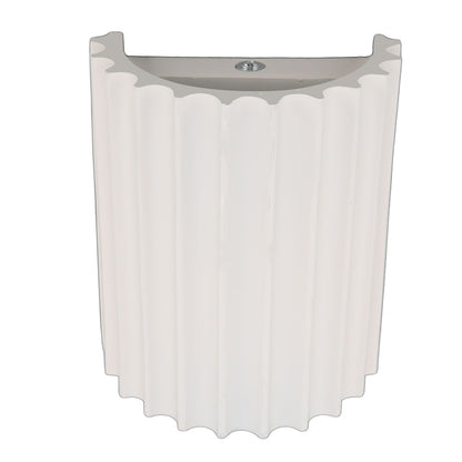 LED Wall Light G9 Lamp Holders Simple Beautiful Decorative Wall Lamp for Bedroom Living Room Entrance 100‑240V White